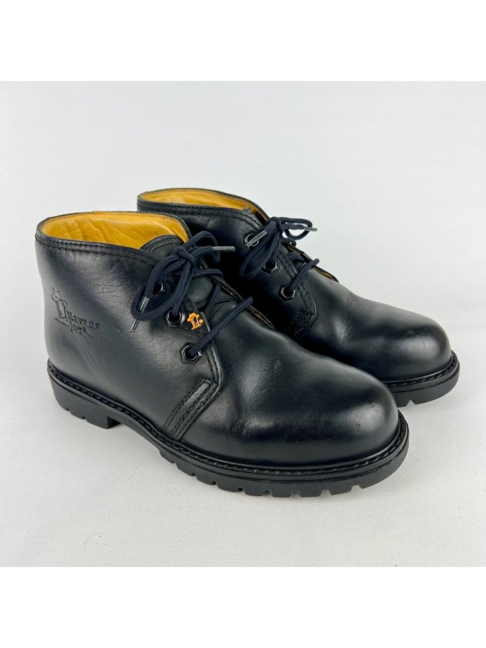 Panama Jack Havana Joe Womens Black Chukka Boots Lace Up 201-B size 36 US 5 5.5